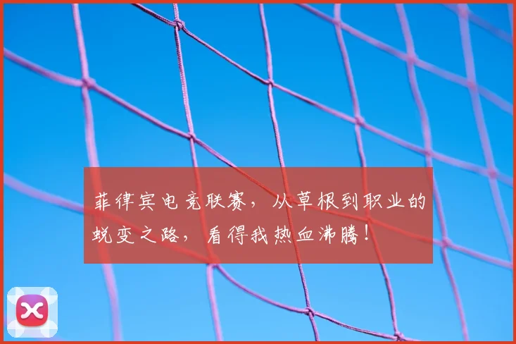 菲律宾电竞联赛，从草根到职业的蜕变之路，看得我热血沸腾！